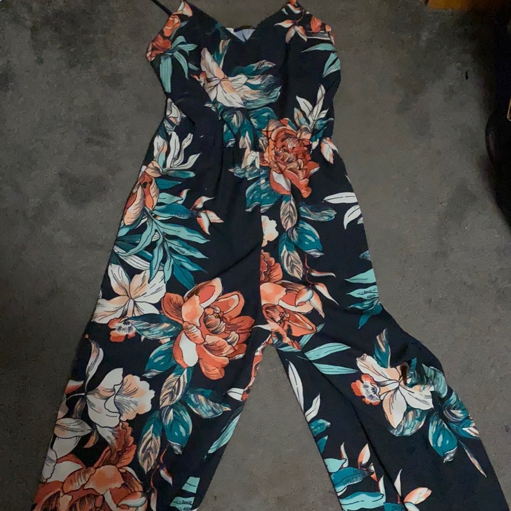 Floral Pants Jumper